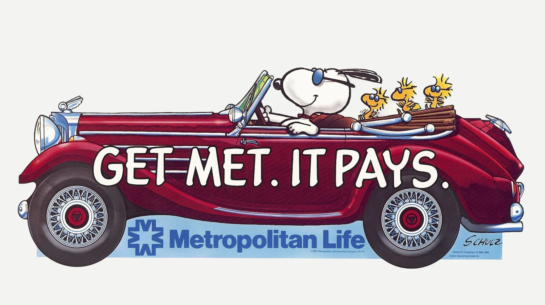 1985: An iconic partnership with “Peanuts”